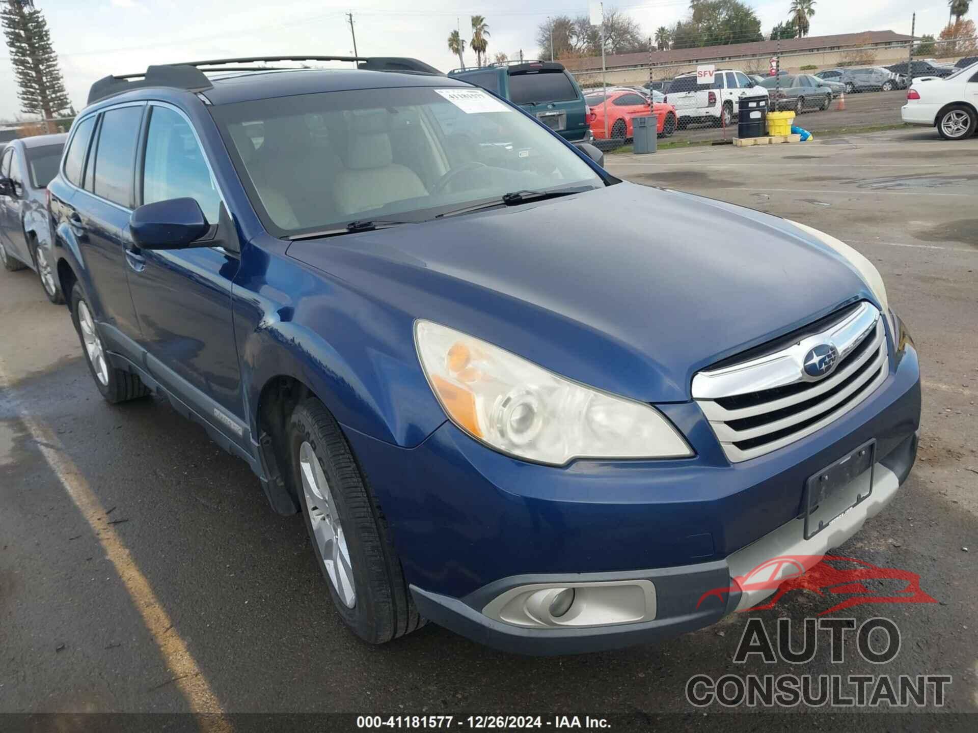 SUBARU OUTBACK 2011 - 4S4BRBKCXB3378714