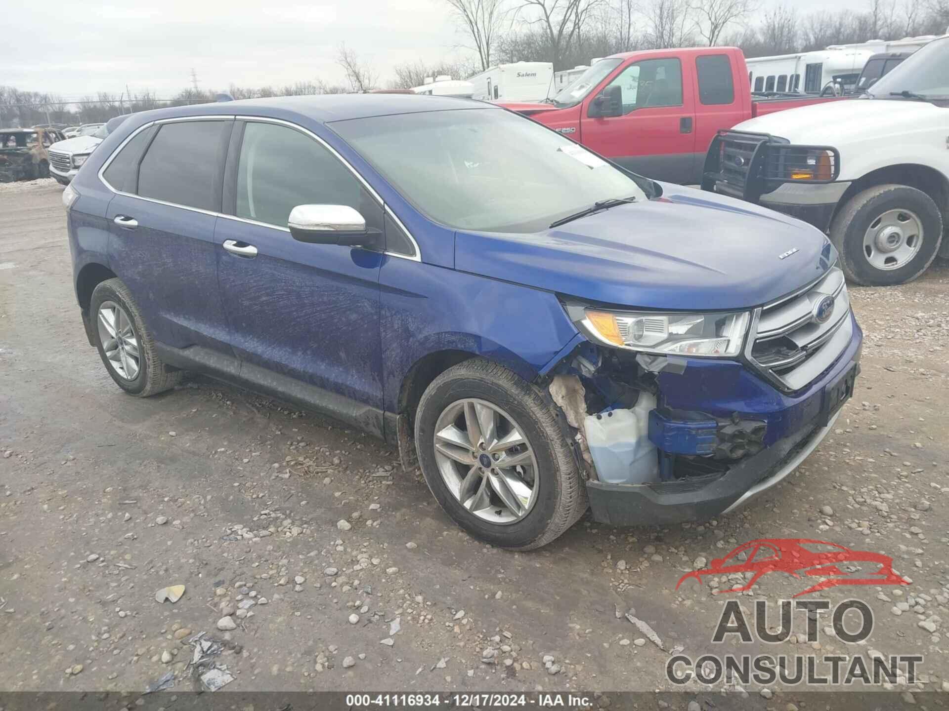 FORD EDGE 2015 - 2FMTK4J92FBB19912