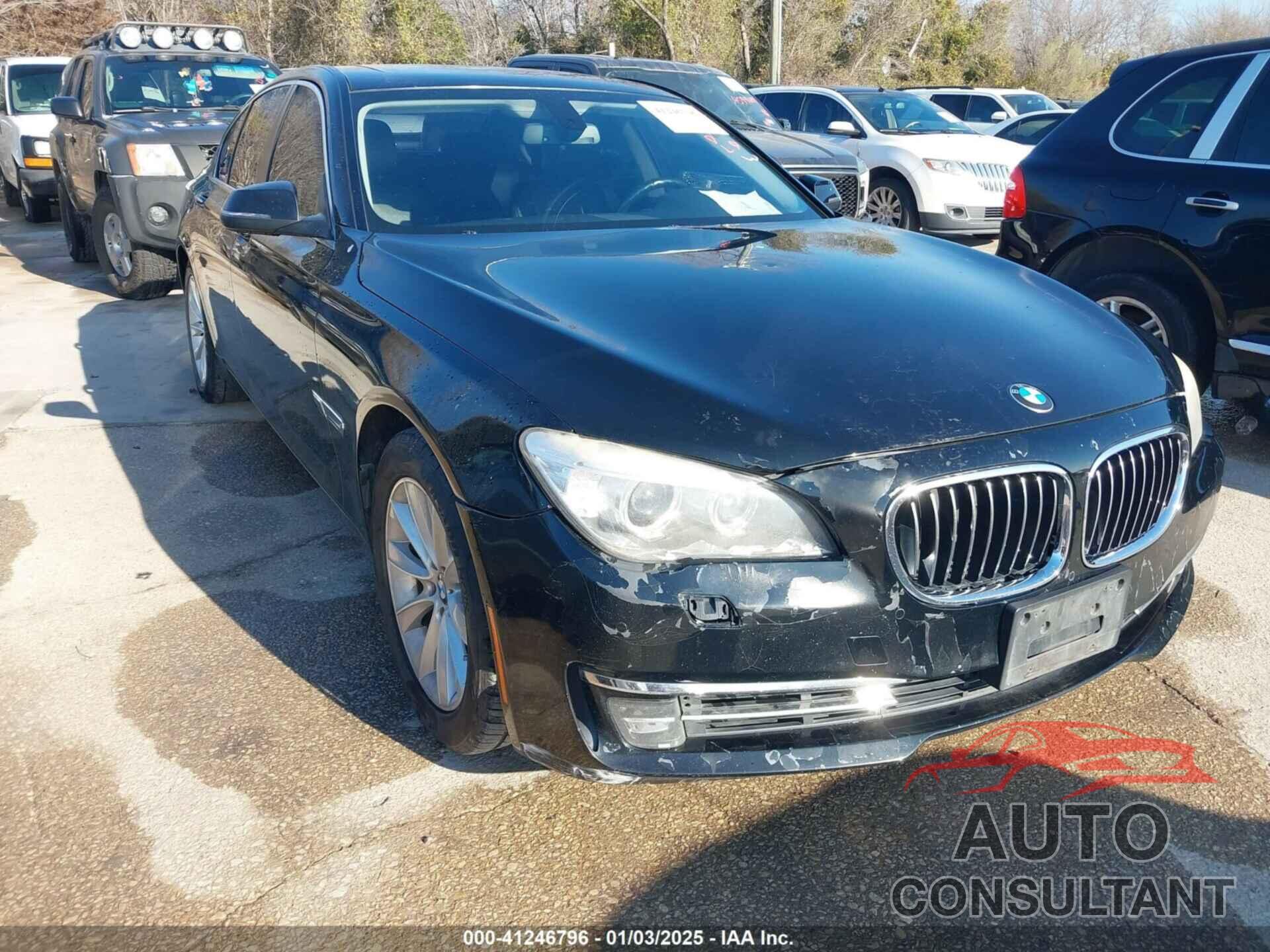 BMW 740I 2013 - WBAYA6C55DC995094