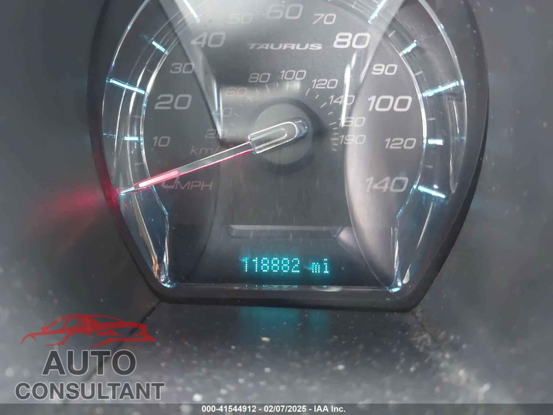 FORD TAURUS 2012 - 1FAHP2DW7CG144803