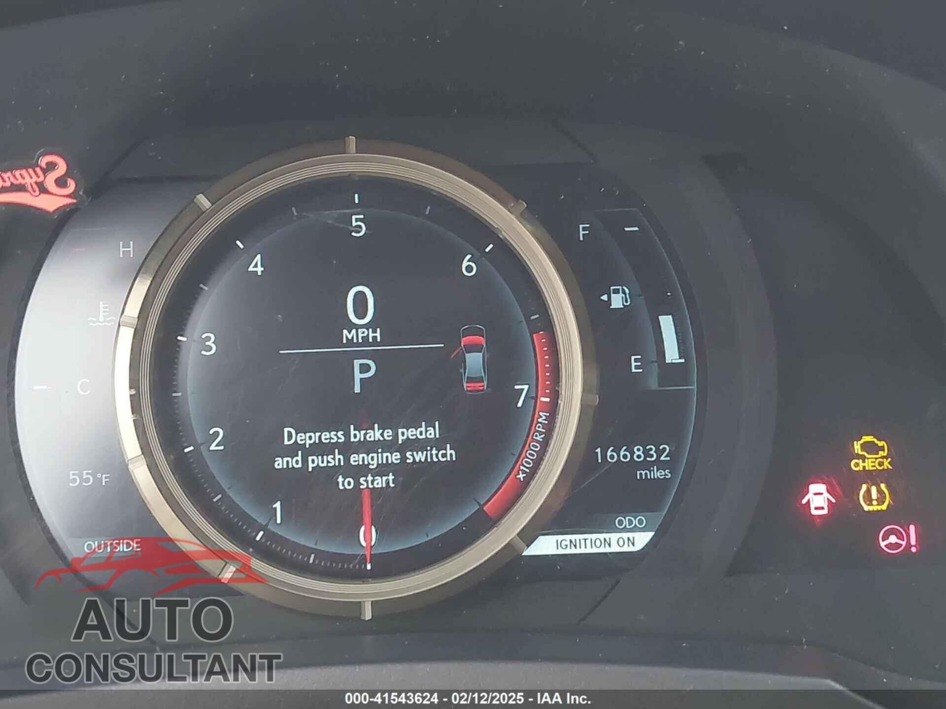 LEXUS IS 250 2014 - JTHBF1D26E5026720