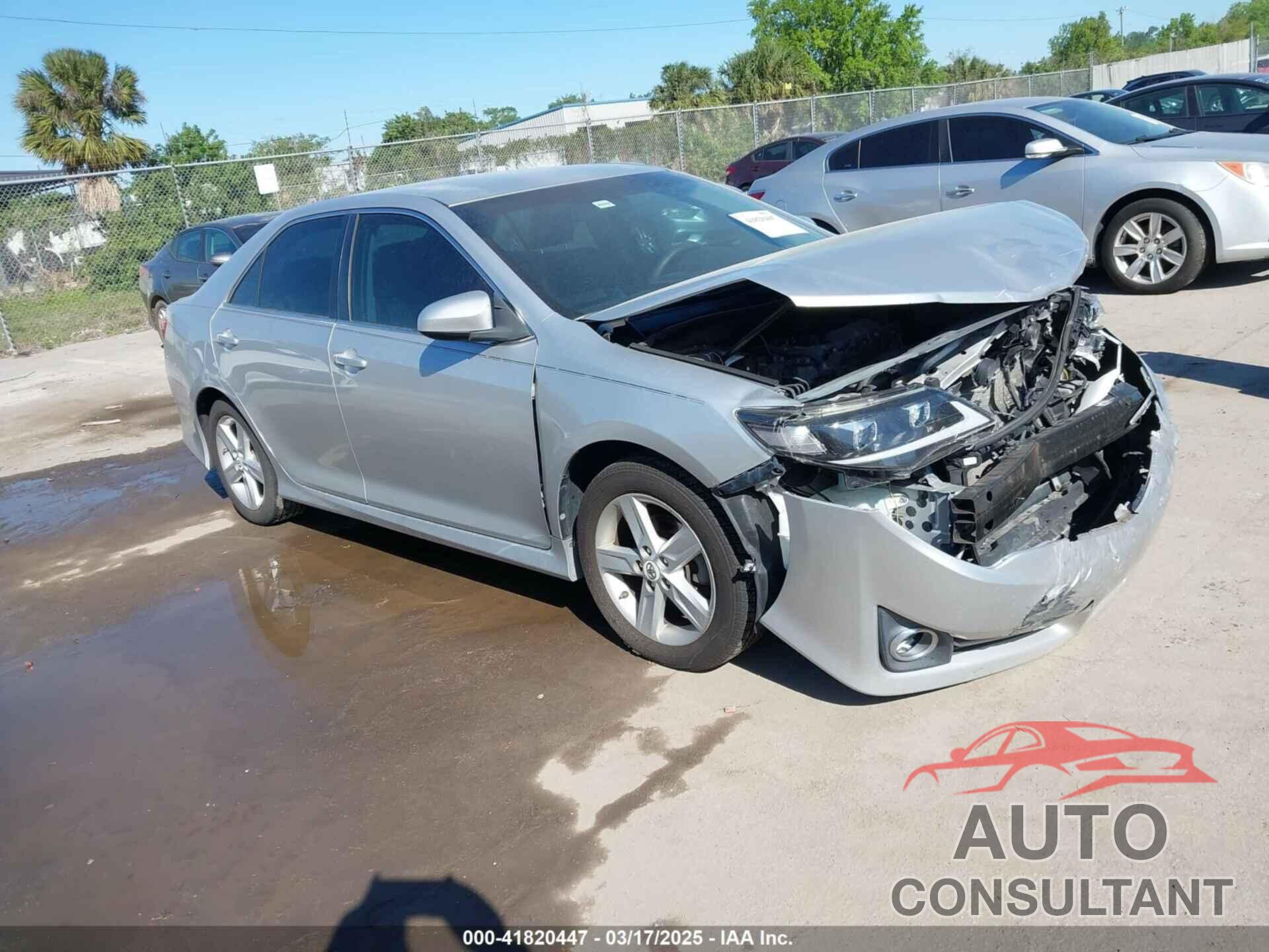 TOYOTA CAMRY 2012 - 4T1BF1FK5CU614198