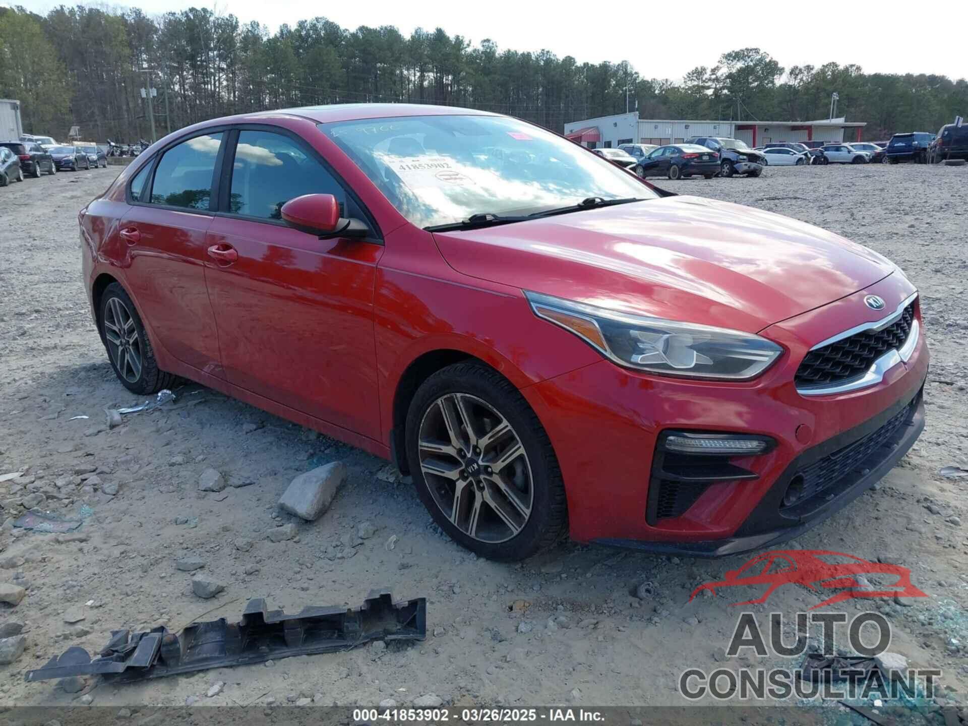 KIA FORTE 2019 - 3KPF34AD5KE014514