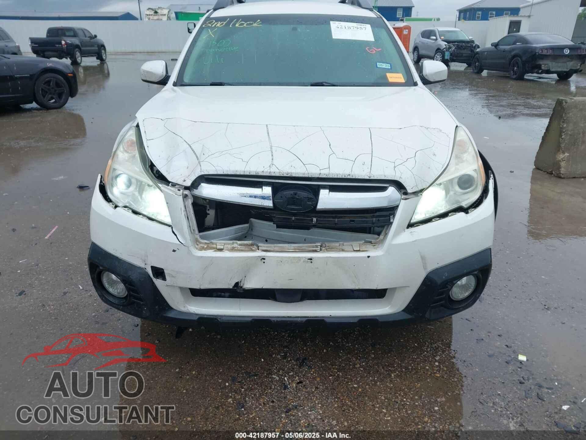 SUBARU OUTBACK 2014 - 4S4BRBCC2E3224971