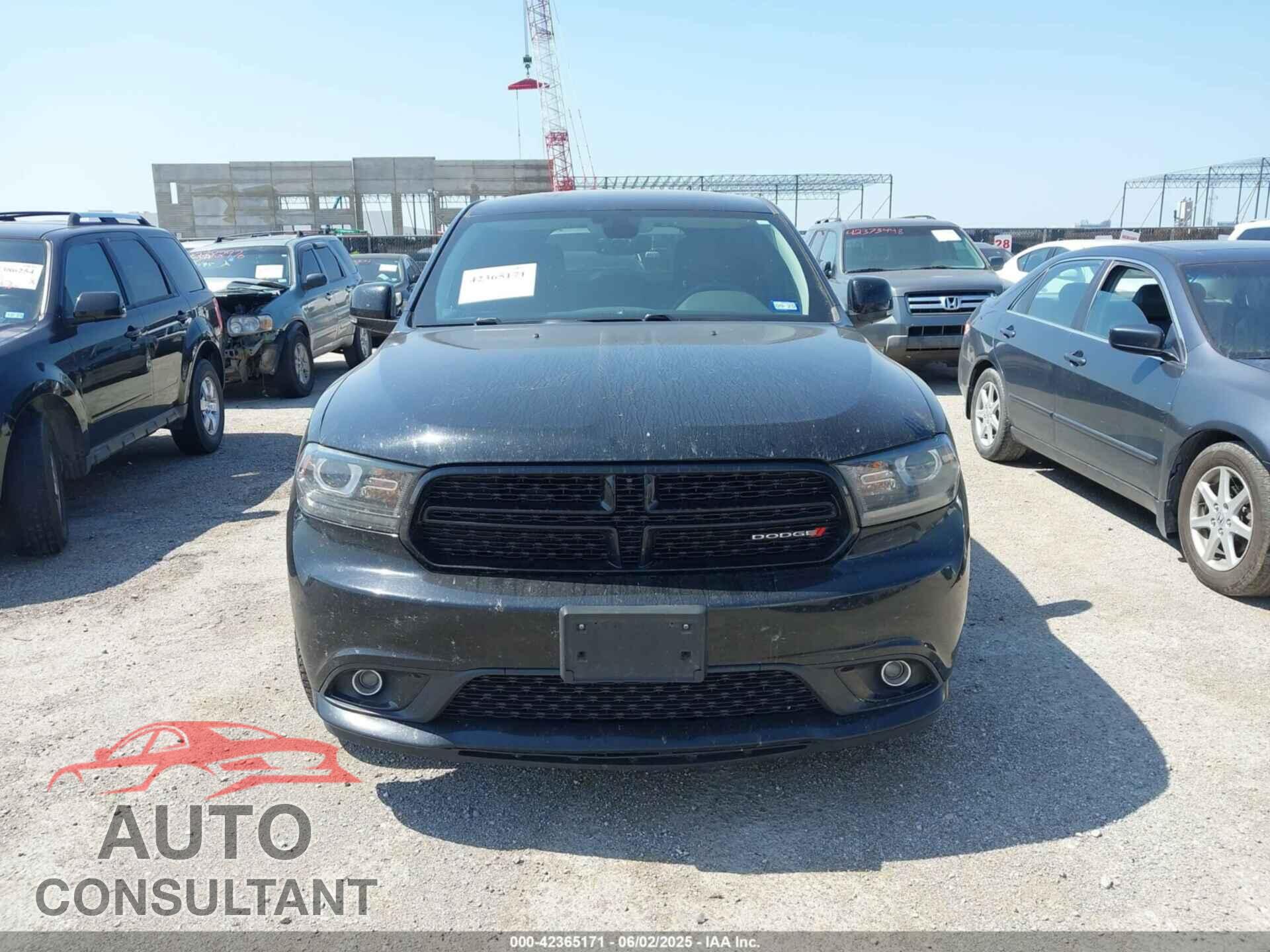 DODGE DURANGO 2017 - 1C4RDHDG2HC878489