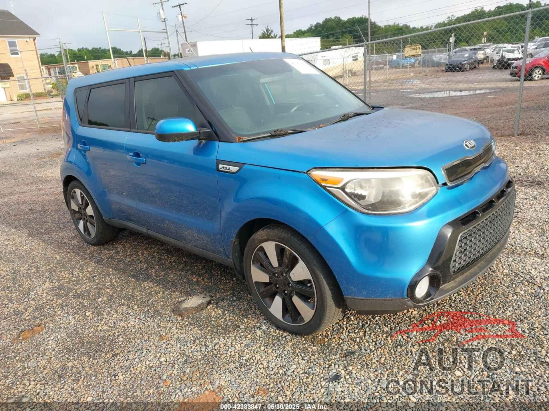 KIA SOUL 2016 - KNDJP3A57G7310952