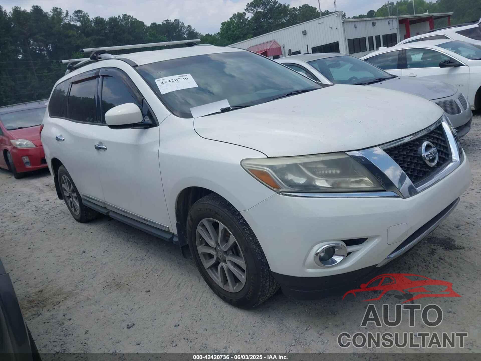 NISSAN PATHFINDER 2014 - 5N1AR2MMXEC651480