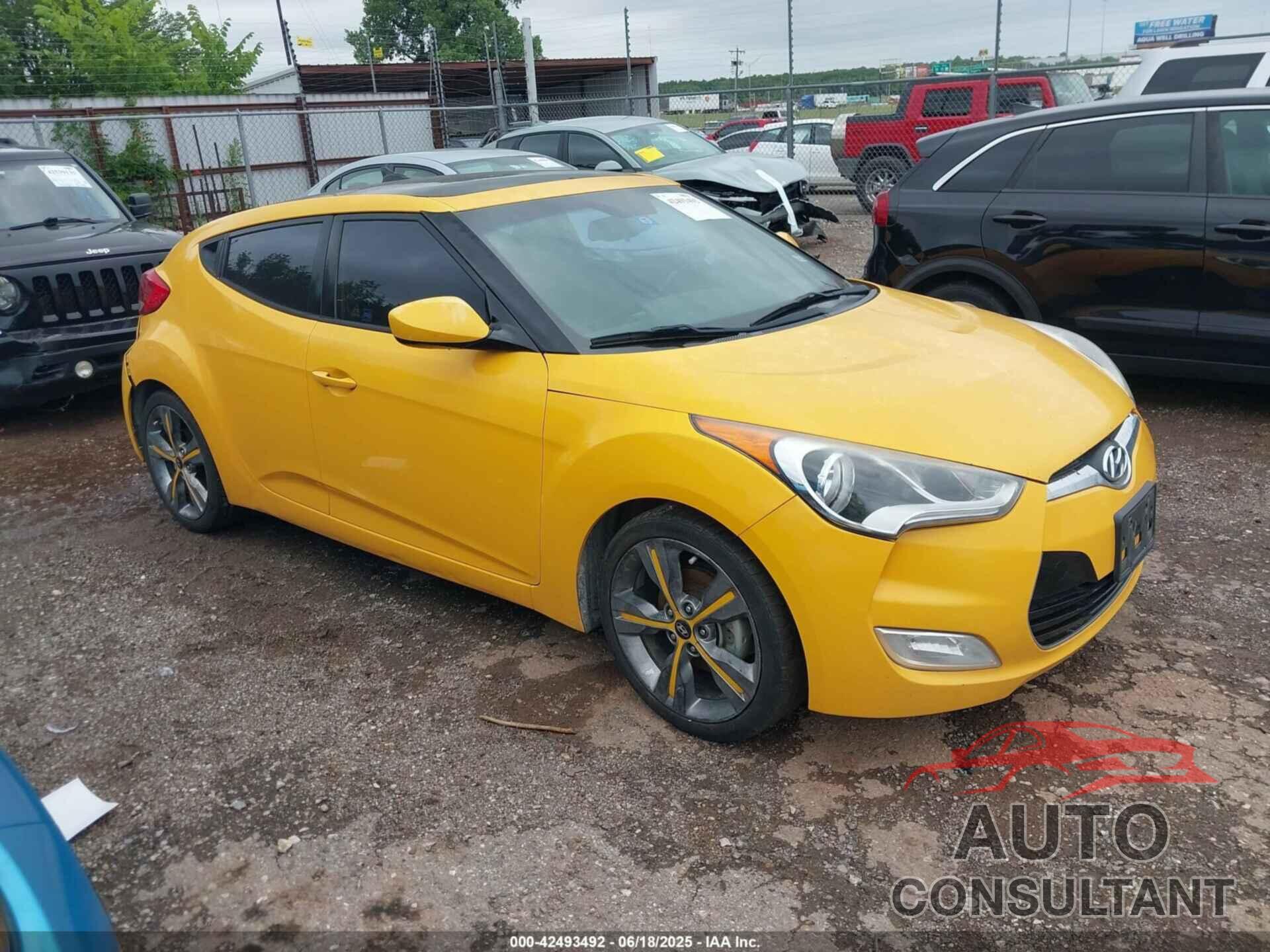 HYUNDAI VELOSTER 2016 - KMHTC6AD5GU262295