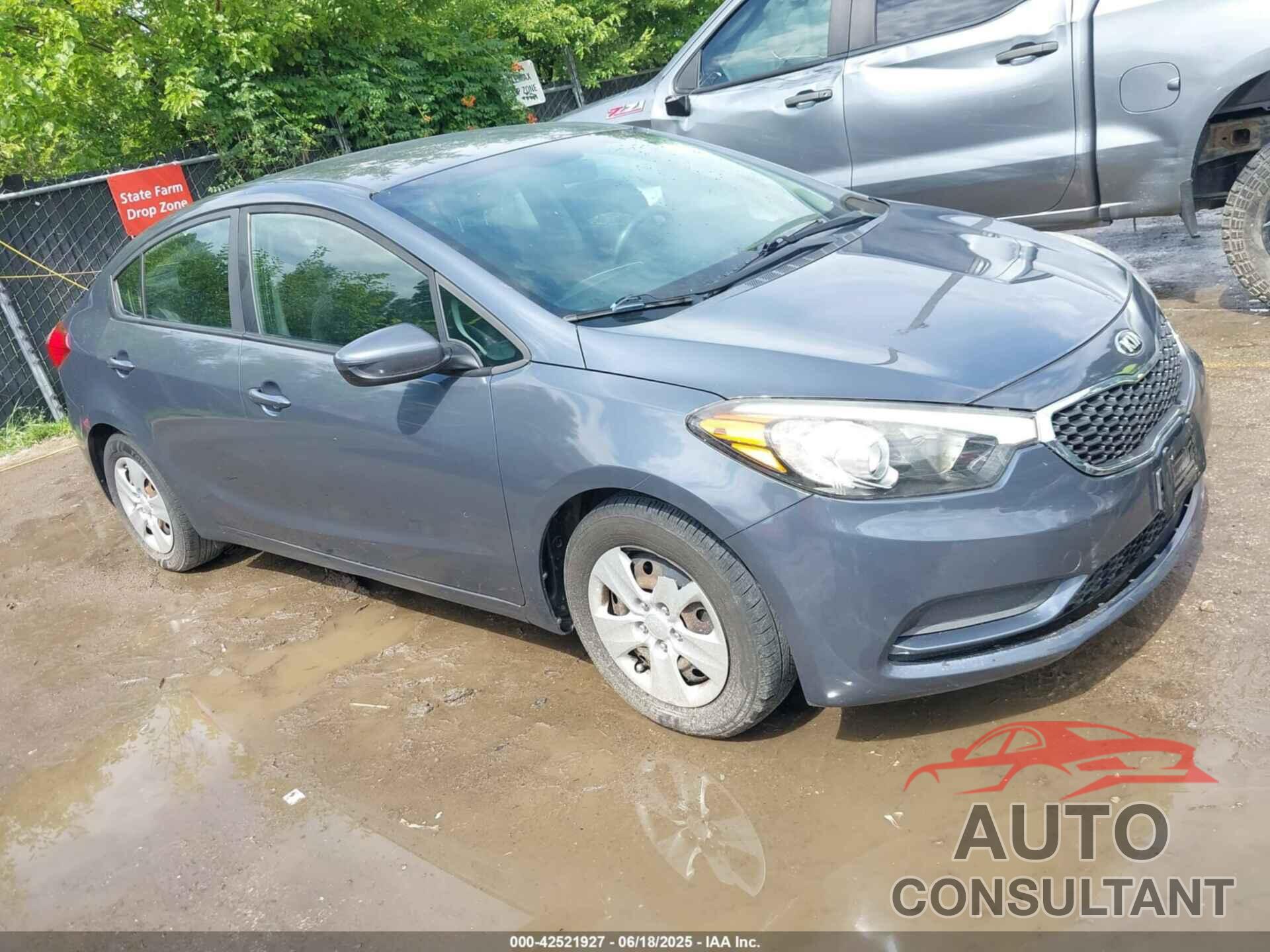 KIA FORTE 2016 - KNAFK4A66G5568813