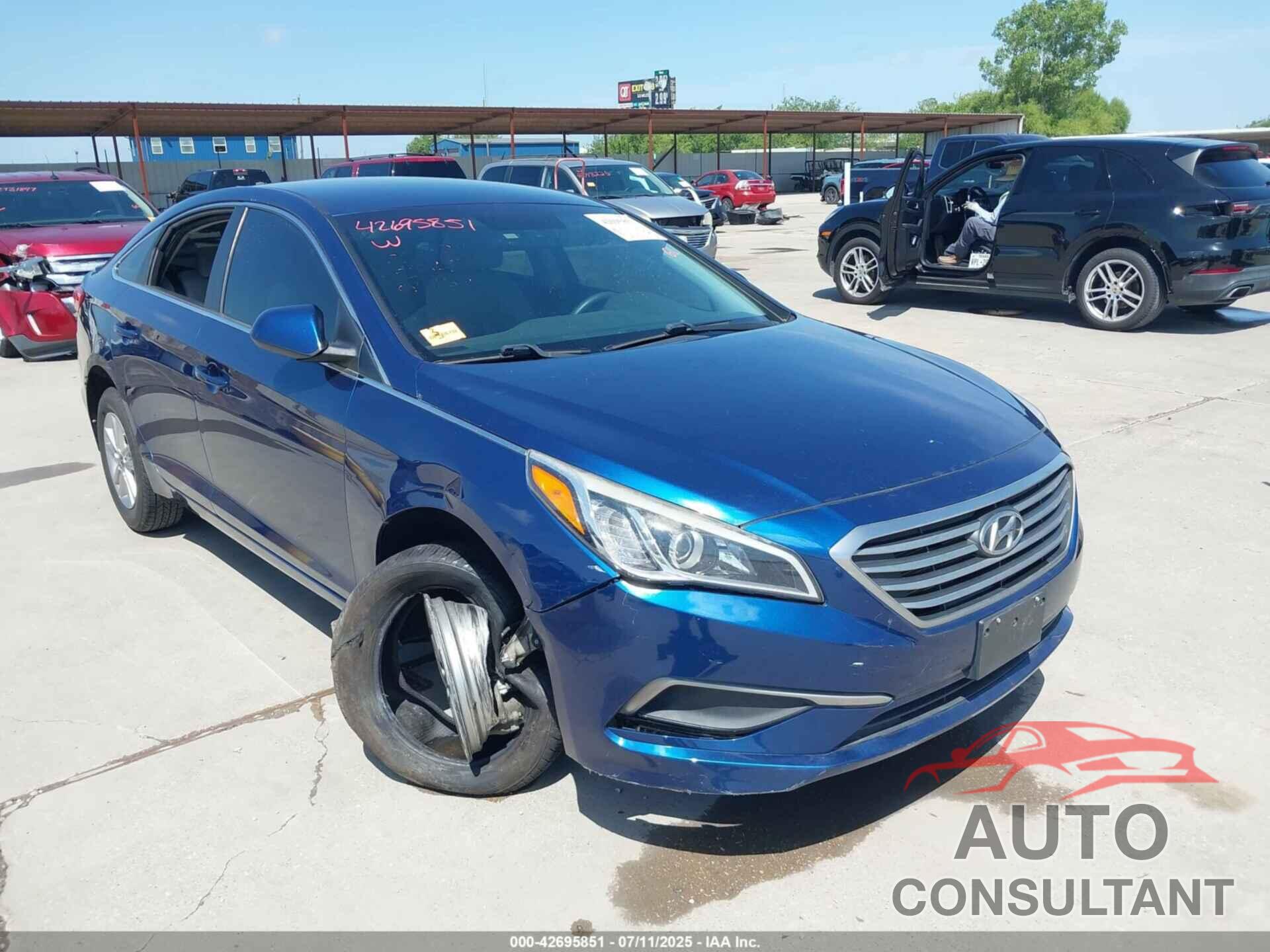 HYUNDAI SONATA 2017 - 5NPE24AF1HH561543