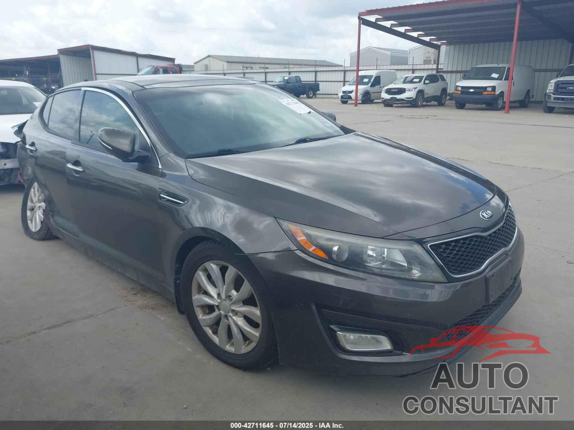 KIA OPTIMA 2015 - 5XXGN4A74FG374167