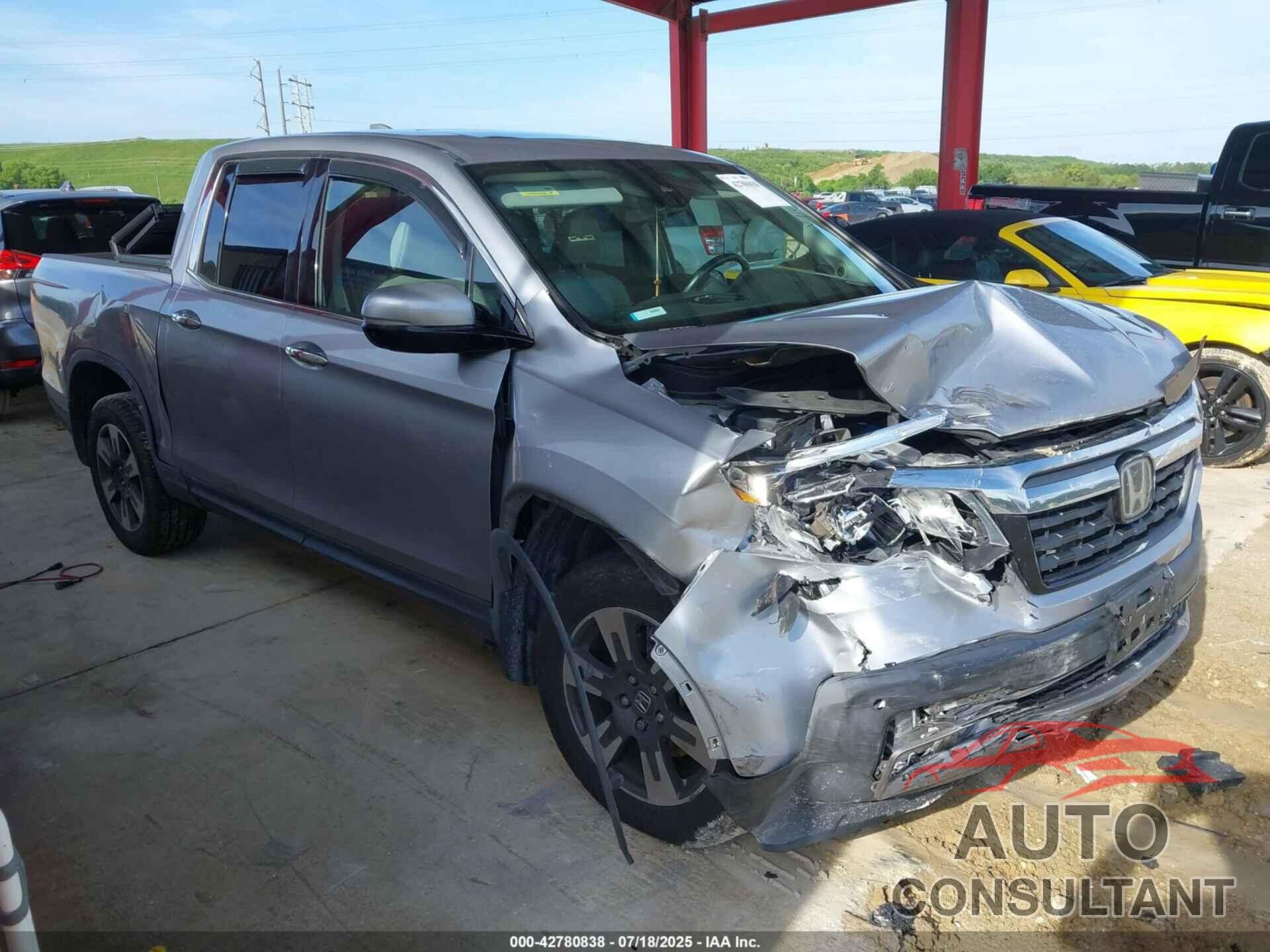 HONDA RIDGELINE 2017 - 5FPYK3F77HB024156
