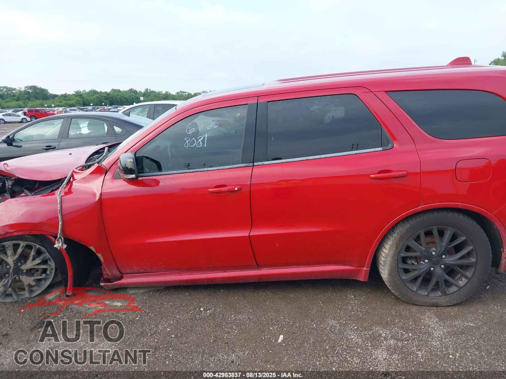 DODGE DURANGO 2015 - 1C4SDHCT1FC938081