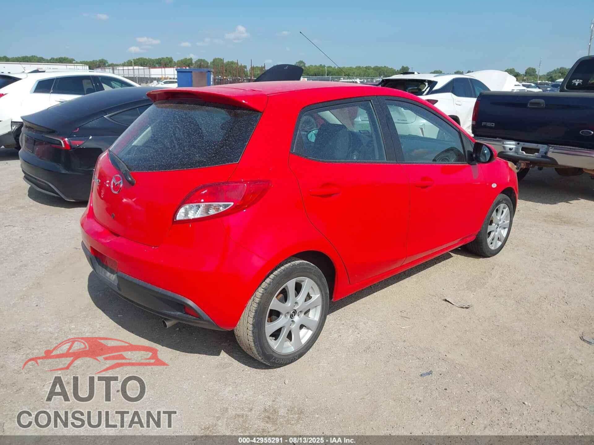 MAZDA MAZDA2 2013 - JM1DE1LY8D0160496