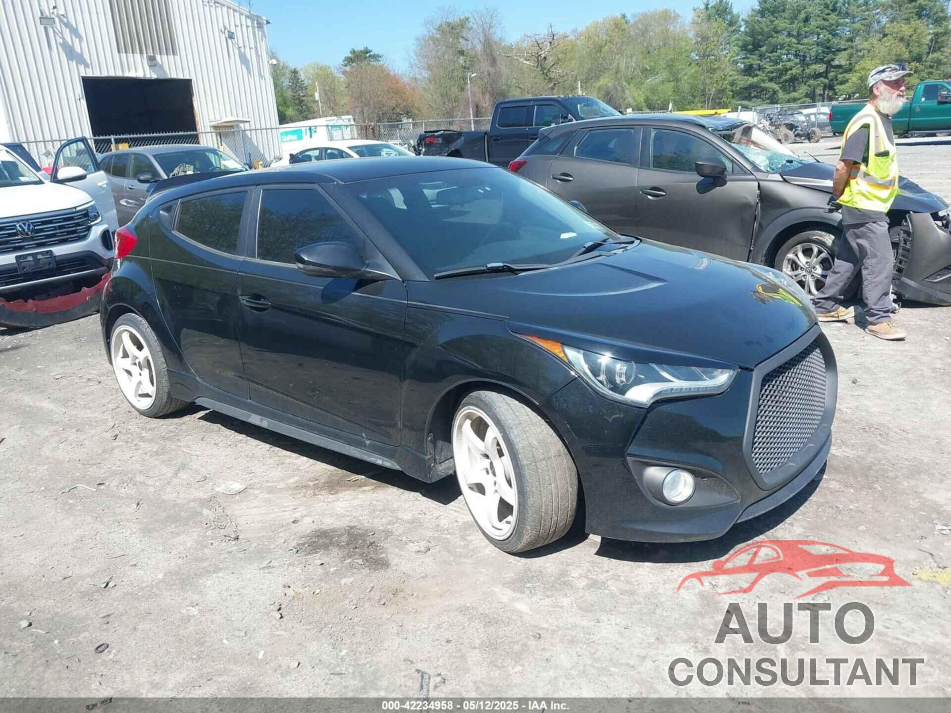 HYUNDAI VELOSTER 2014 - KMHTC6AE9EU182746