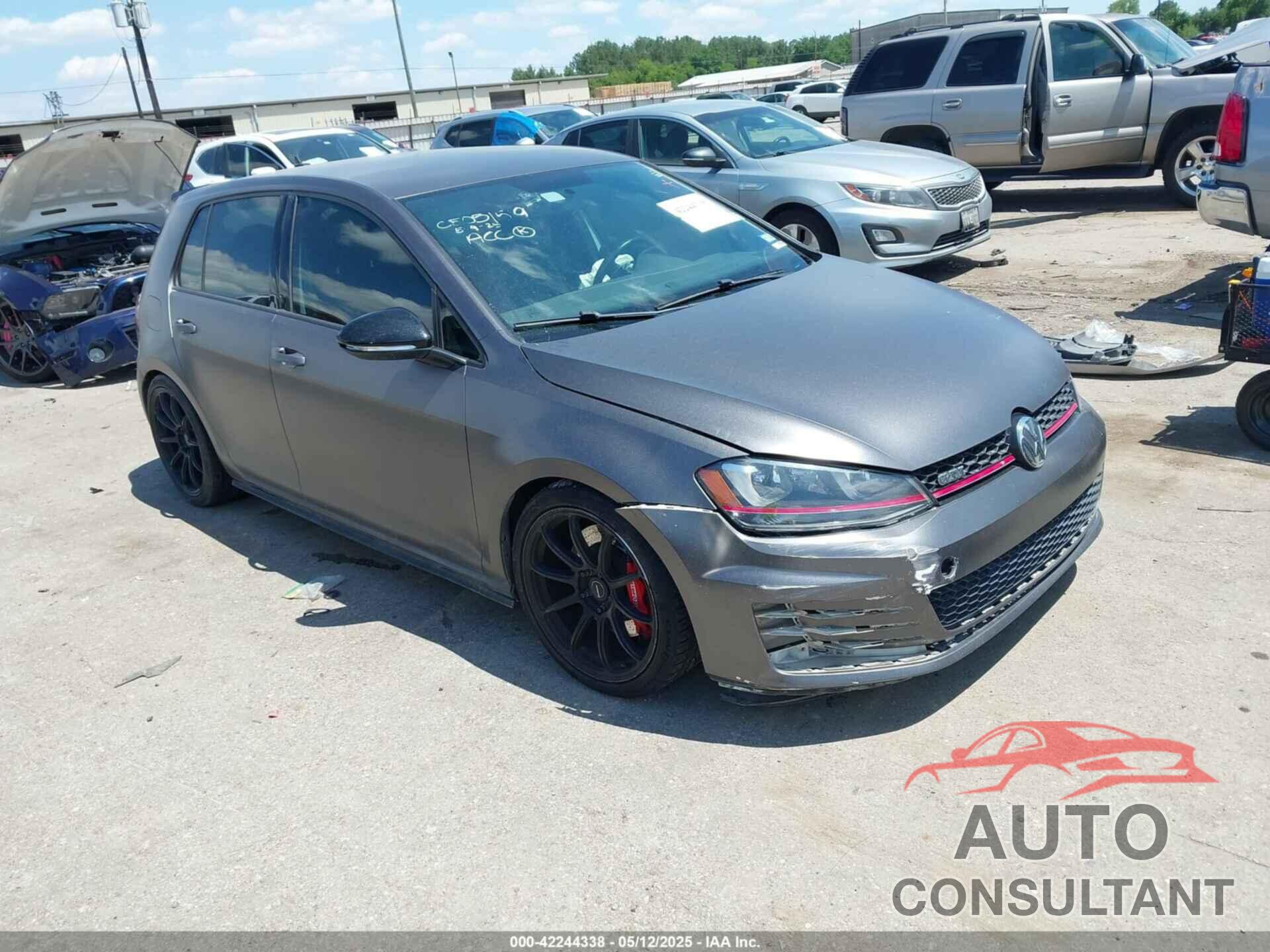 VOLKSWAGEN GOLF GTI 2016 - 3VW4T7AU2GM009032
