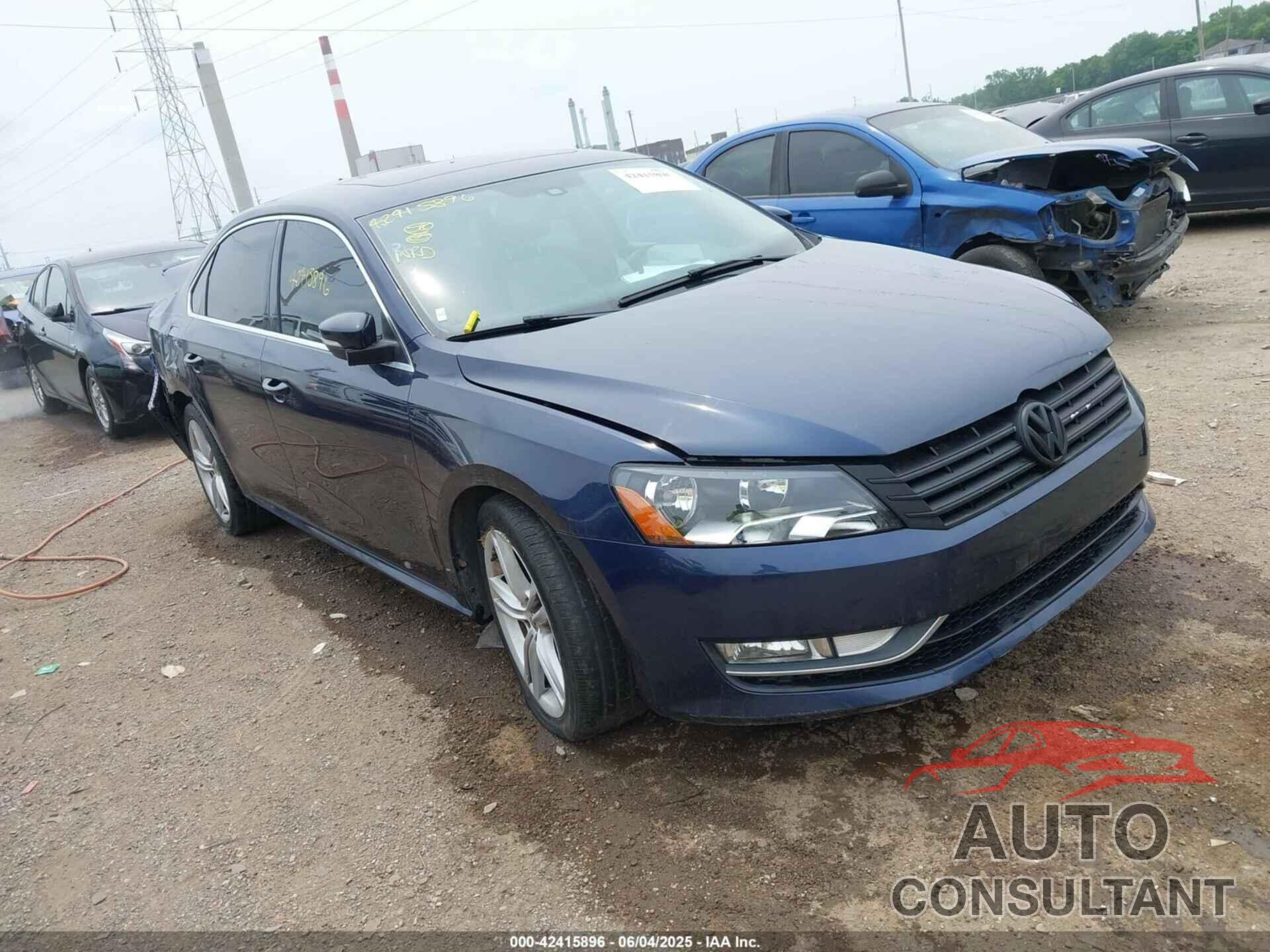 VOLKSWAGEN PASSAT 2015 - 1VWBV7A37FC082907