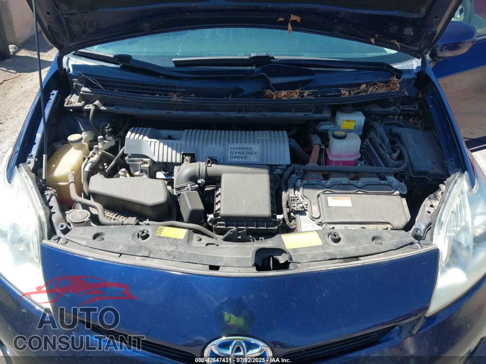 TOYOTA PRIUS 2014 - JTDKN3DU2E1749084
