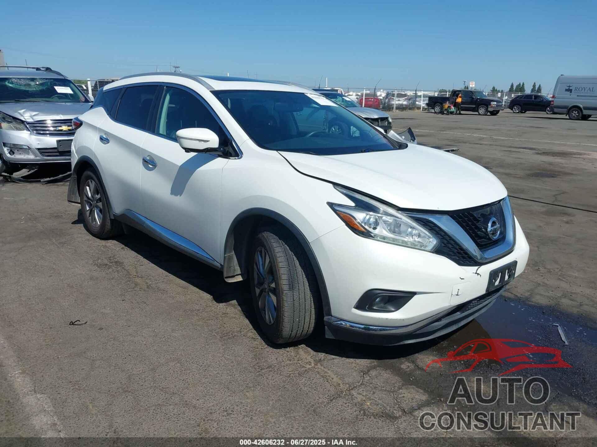 NISSAN MURANO 2015 - 5N1AZ2MH8FN250177
