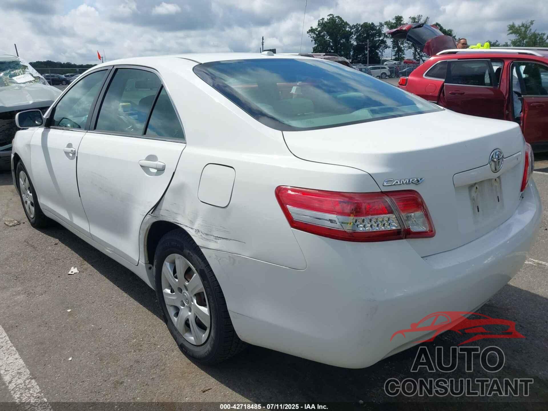 TOYOTA CAMRY 2010 - 4T1BF3EK4AU580460