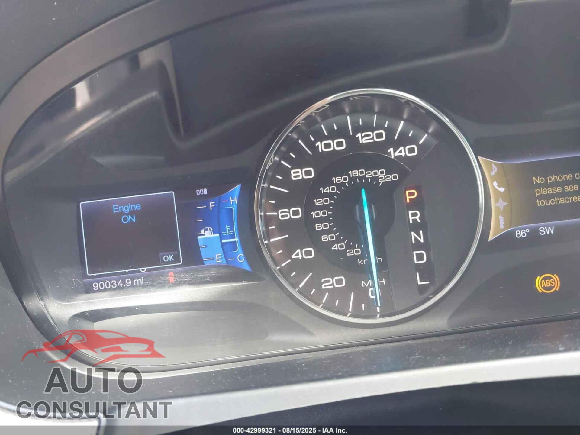 FORD EDGE 2013 - 2FMDK3J94DBA95639