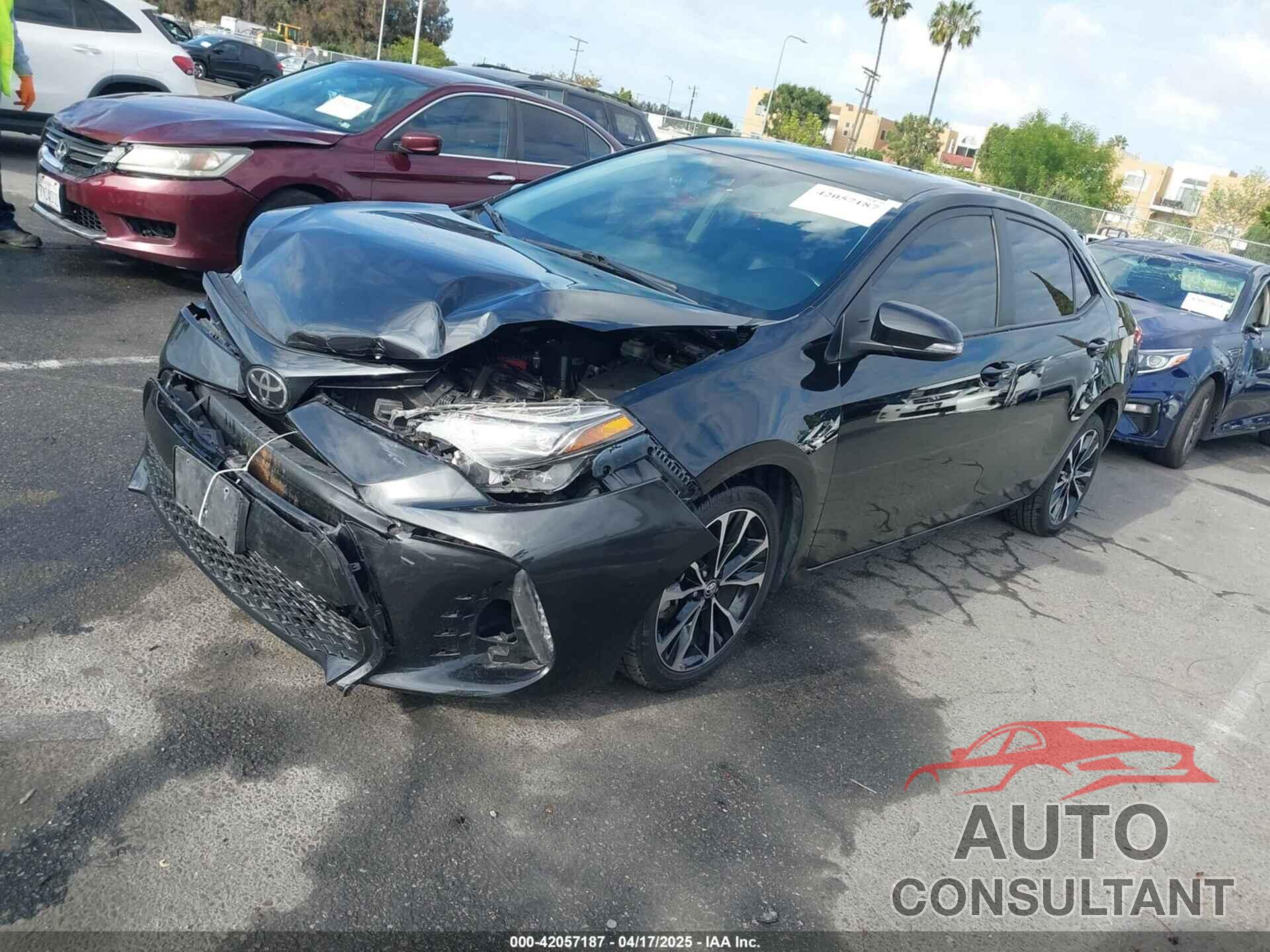 TOYOTA COROLLA 2019 - 5YFBURHE6KP892992