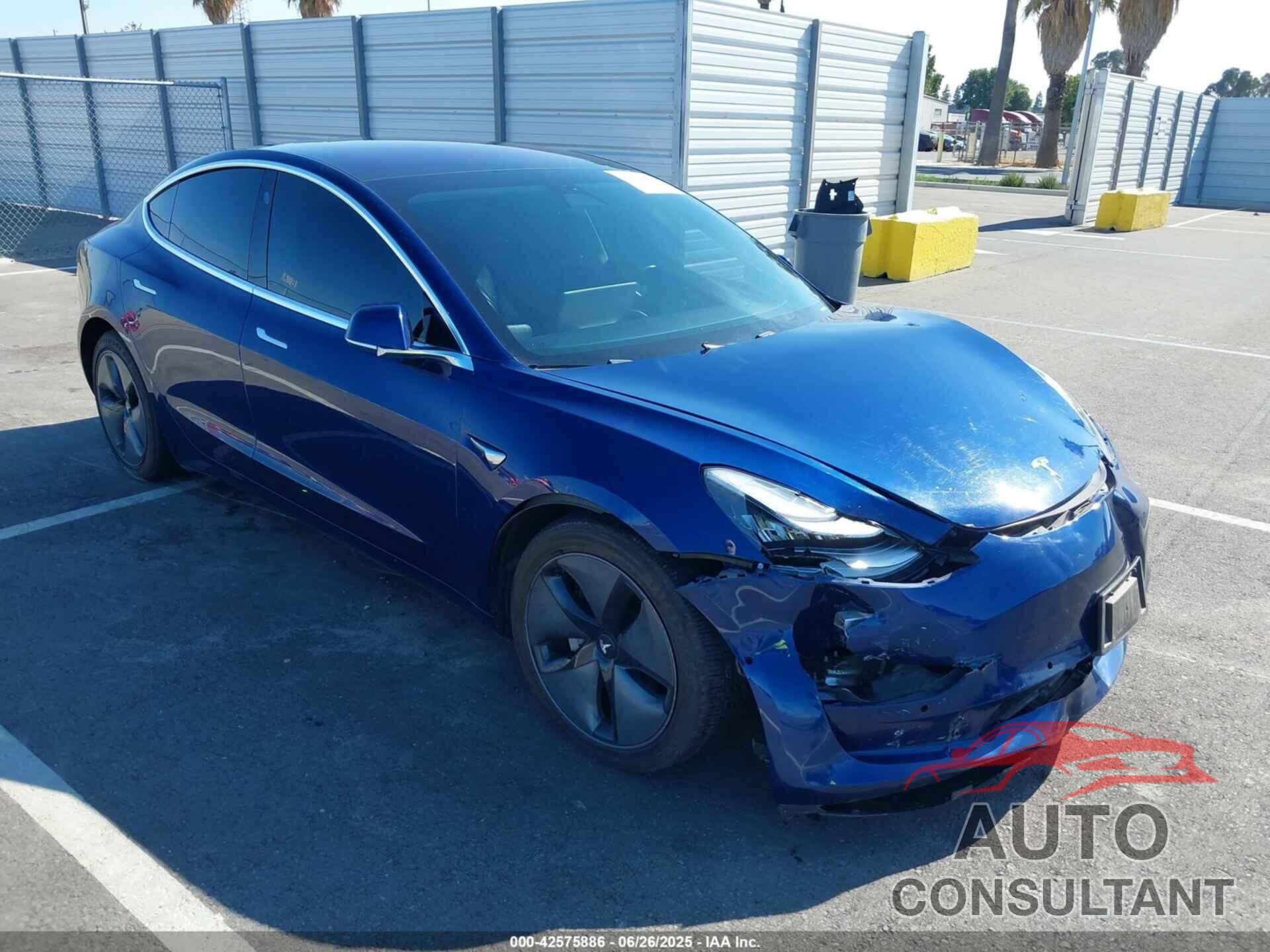 TESLA MODEL 3 2019 - 5YJ3E1EA0KF299290