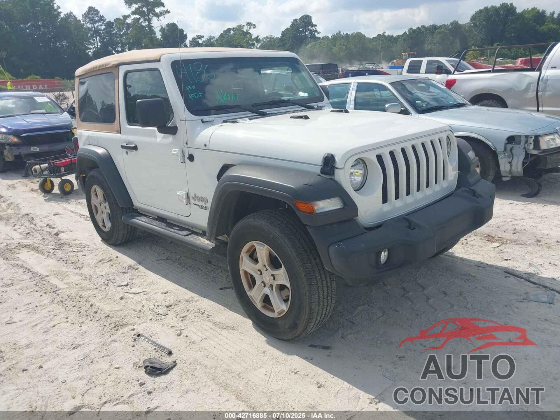 JEEP WRANGLER 2021 - 1C4GJXAGXMW544332