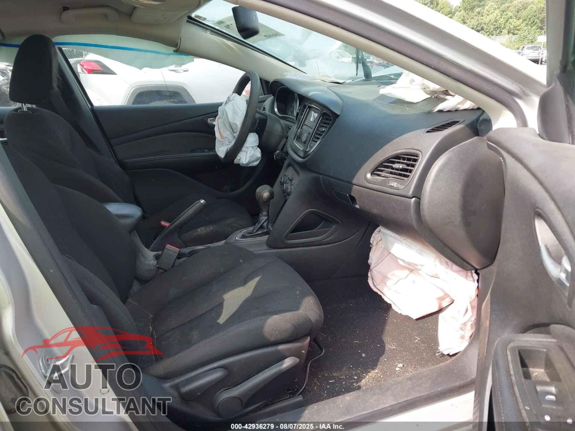 DODGE DART 2013 - 1C3CDFAA6DD200475