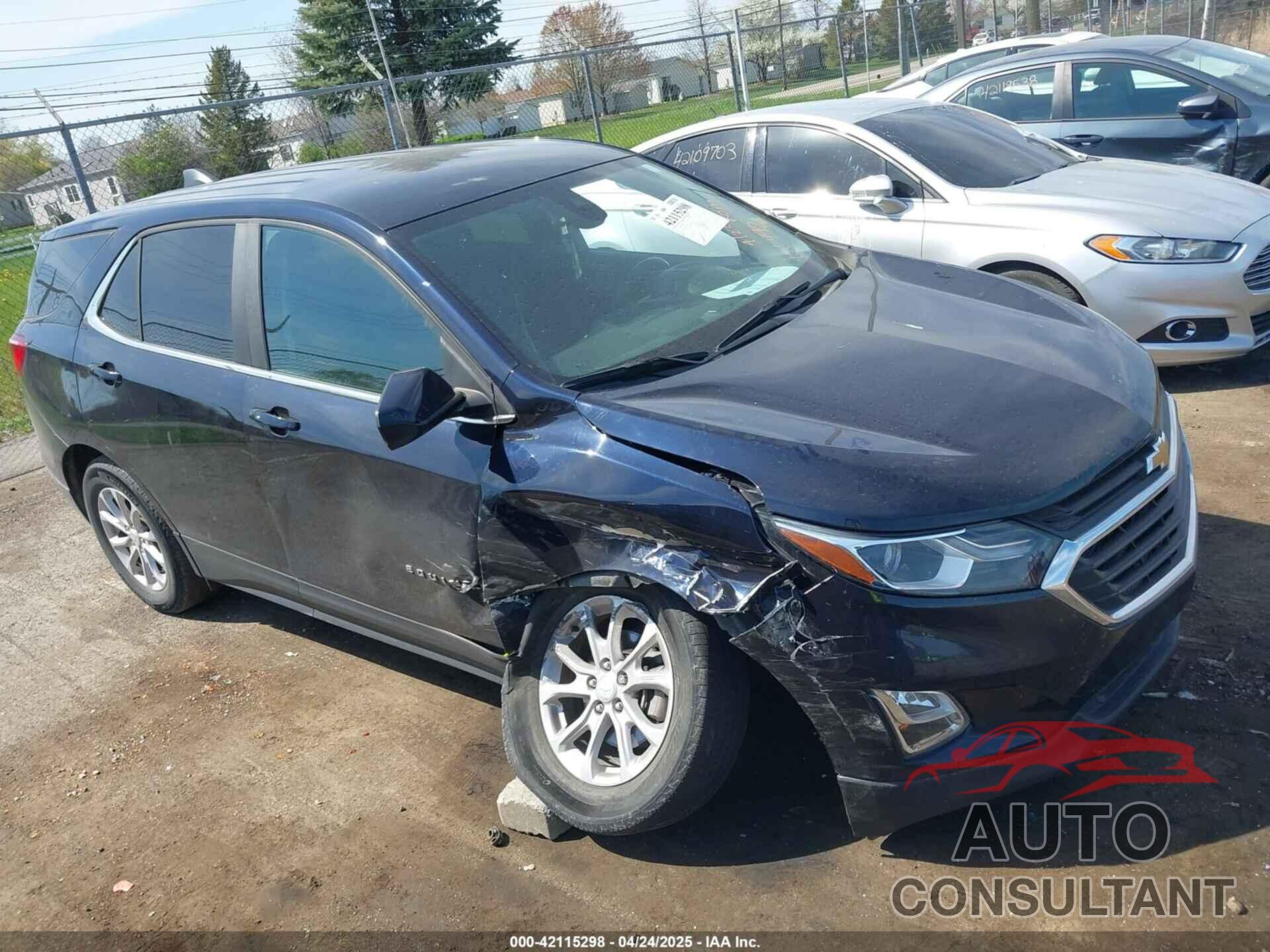 CHEVROLET EQUINOX 2021 - 3GNAXKEV7MS100490