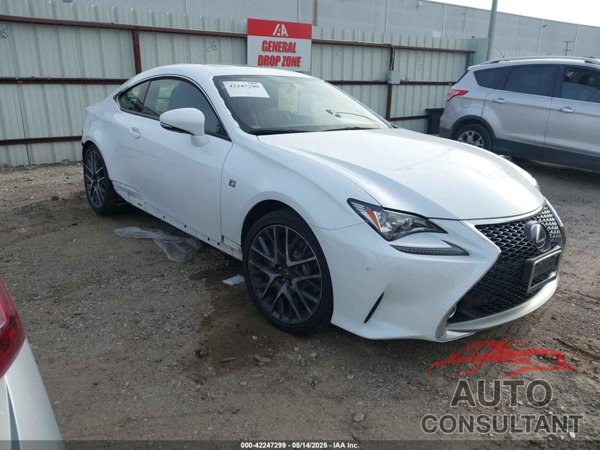 LEXUS RC 350 2015 - JTHHE5BC7F5007949