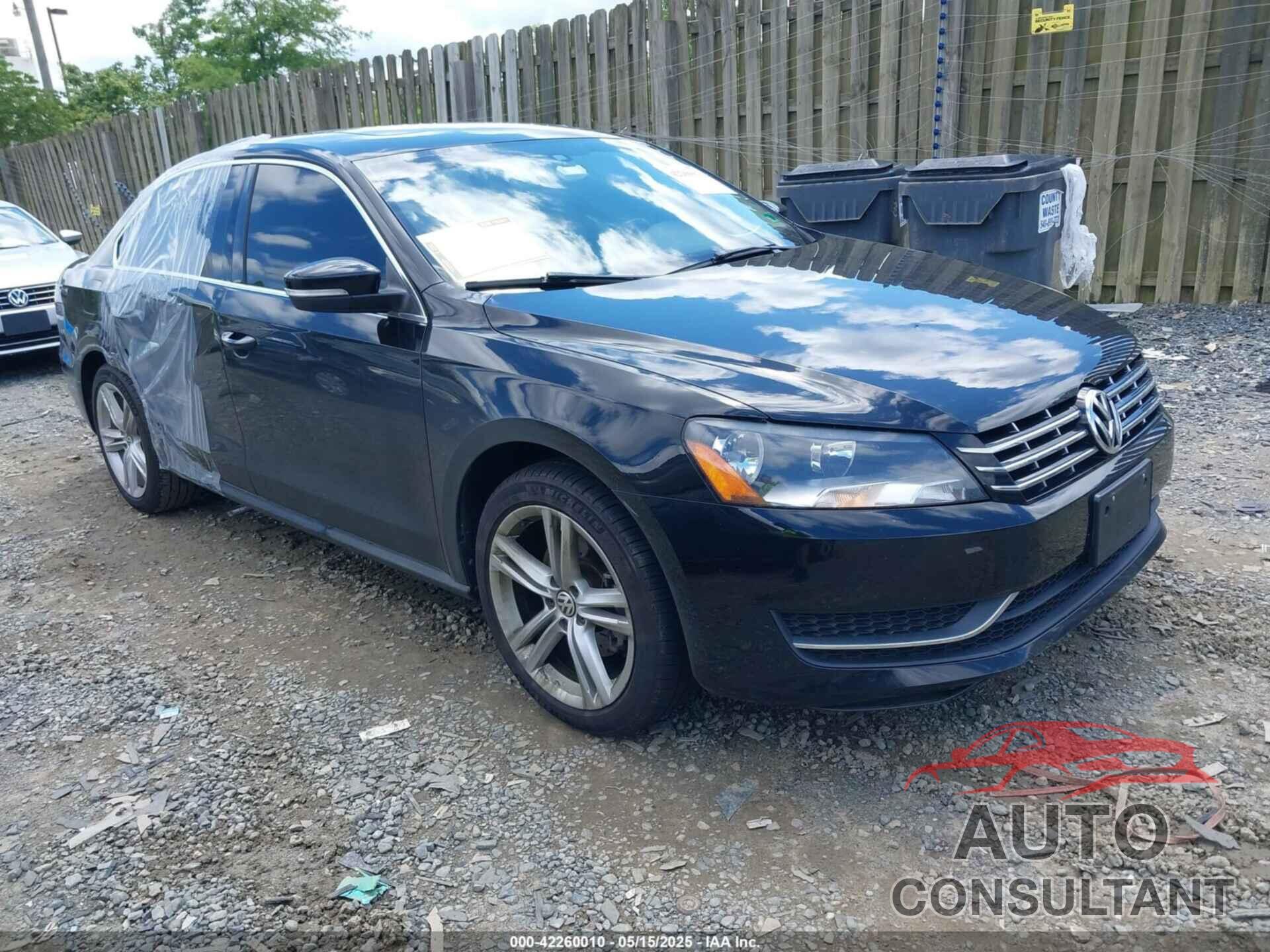 VOLKSWAGEN PASSAT 2015 - 1VWBV7A3XFC058603