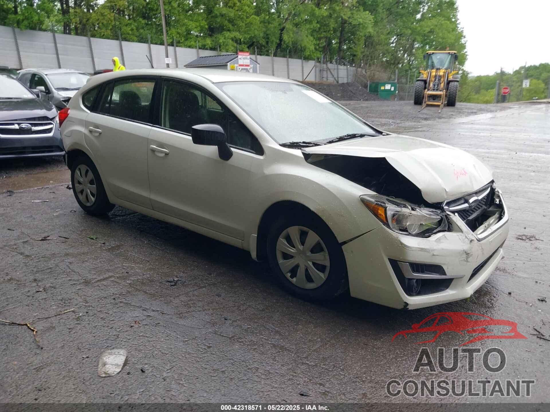 SUBARU IMPREZA 2016 - JF1GPAA60G8262749