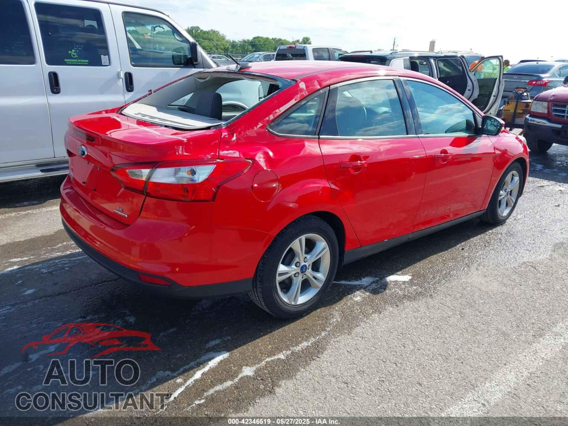 FORD FOCUS 2013 - 1FADP3F22DL175397