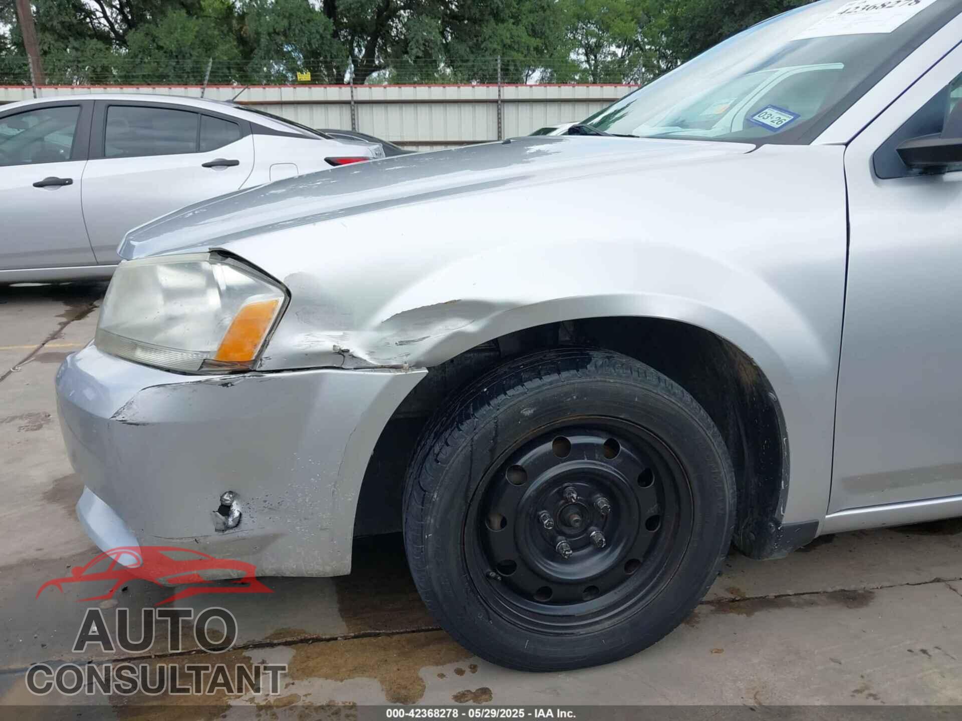 DODGE AVENGER 2010 - 1B3CC4FB2AN105908