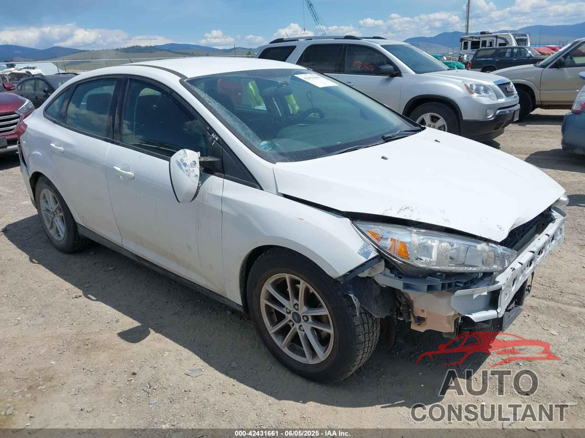 FORD FOCUS 2018 - 1FADP3F21JL231602