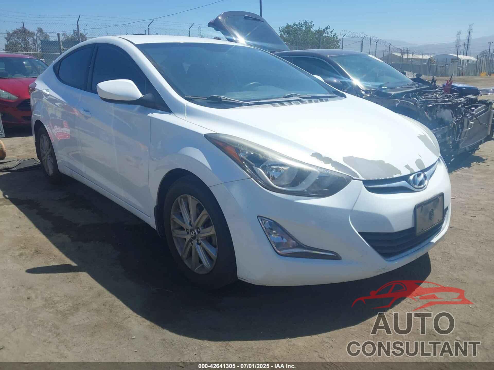 HYUNDAI ELANTRA 2015 - 5NPDH4AE9FH587144