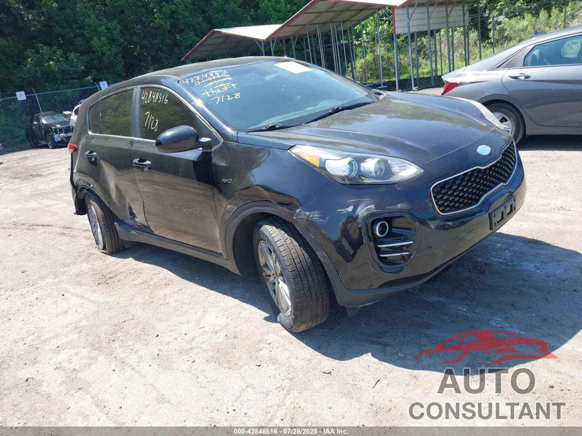 KIA SPORTAGE 2019 - KNDPMCACXK7543279