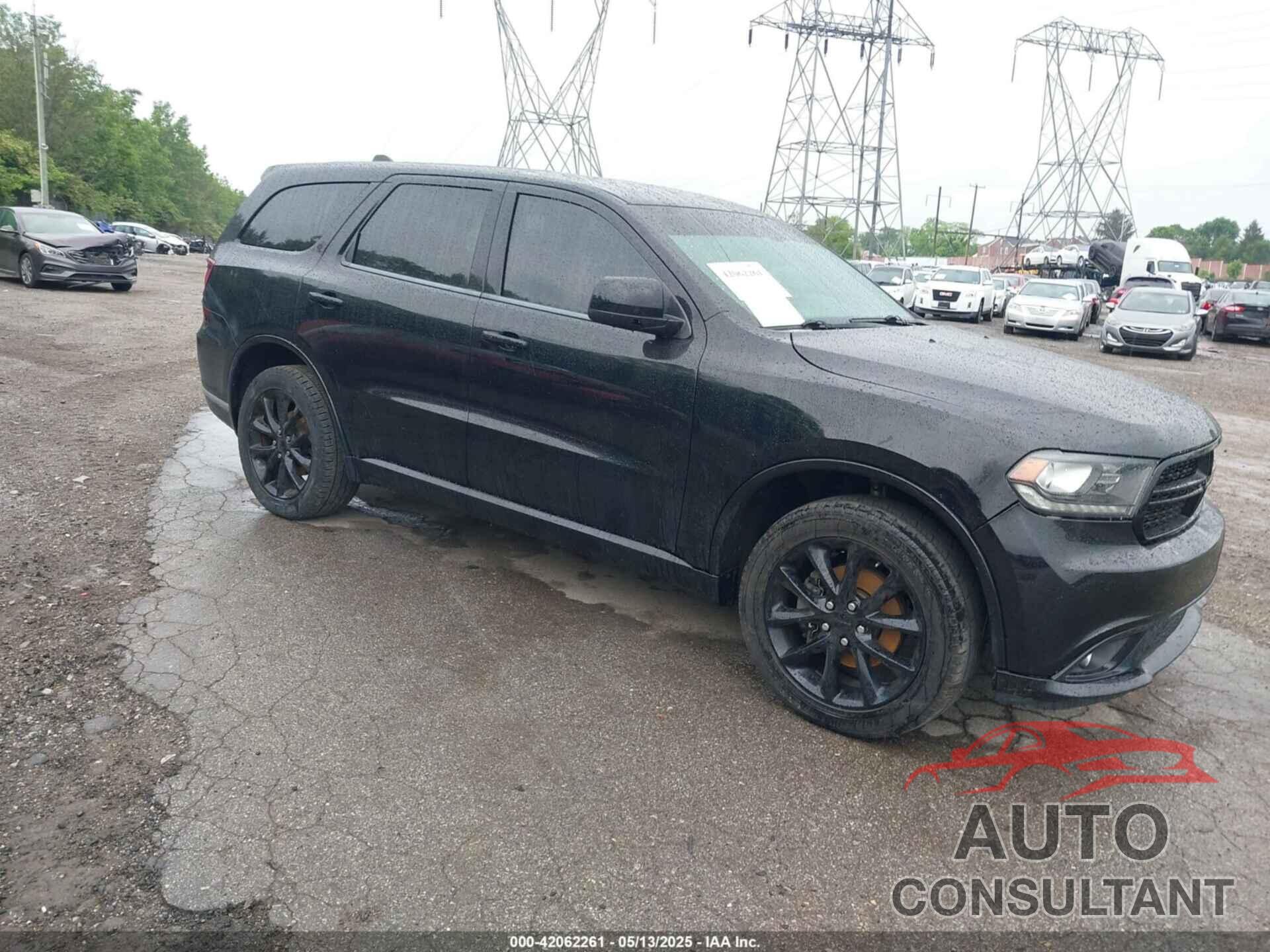 DODGE DURANGO 2018 - 1C4RDJAG6JC490442