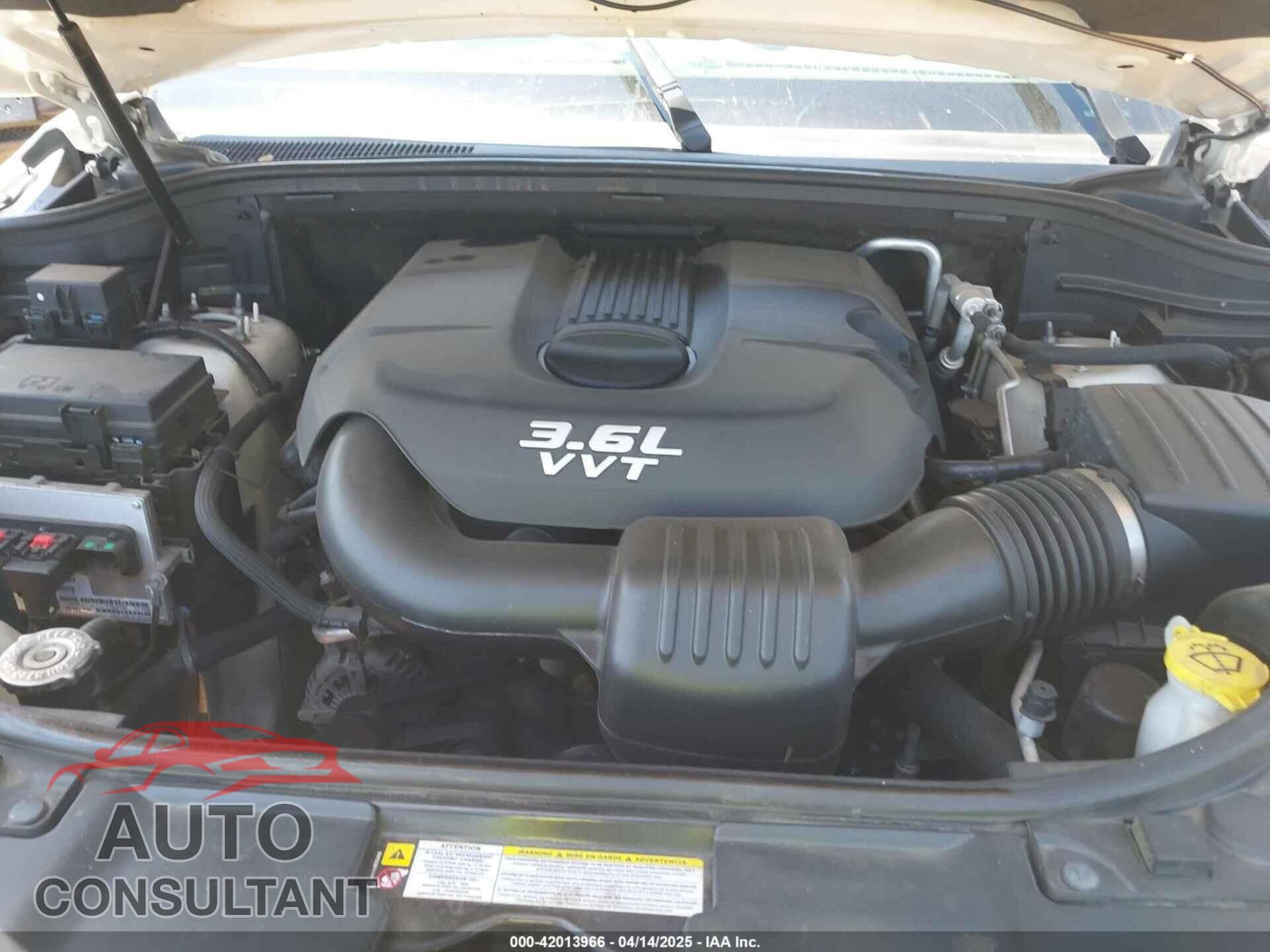DODGE DURANGO 2012 - 1C4RDJDG3CC117972