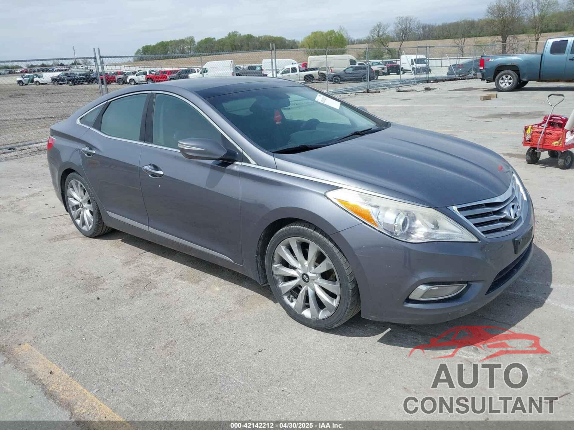 HYUNDAI AZERA 2012 - KMHFH4JG1CA189029