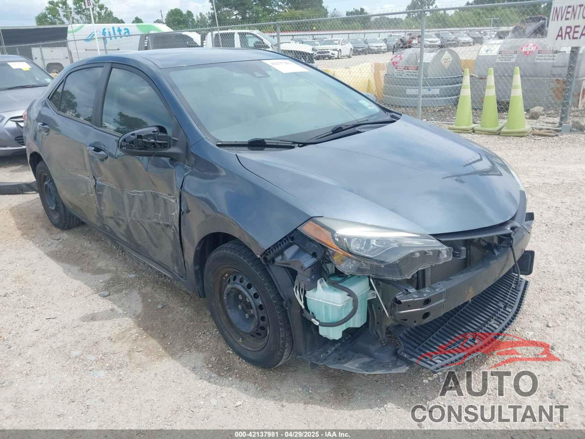 TOYOTA COROLLA 2019 - 5YFBURHE0KP922567