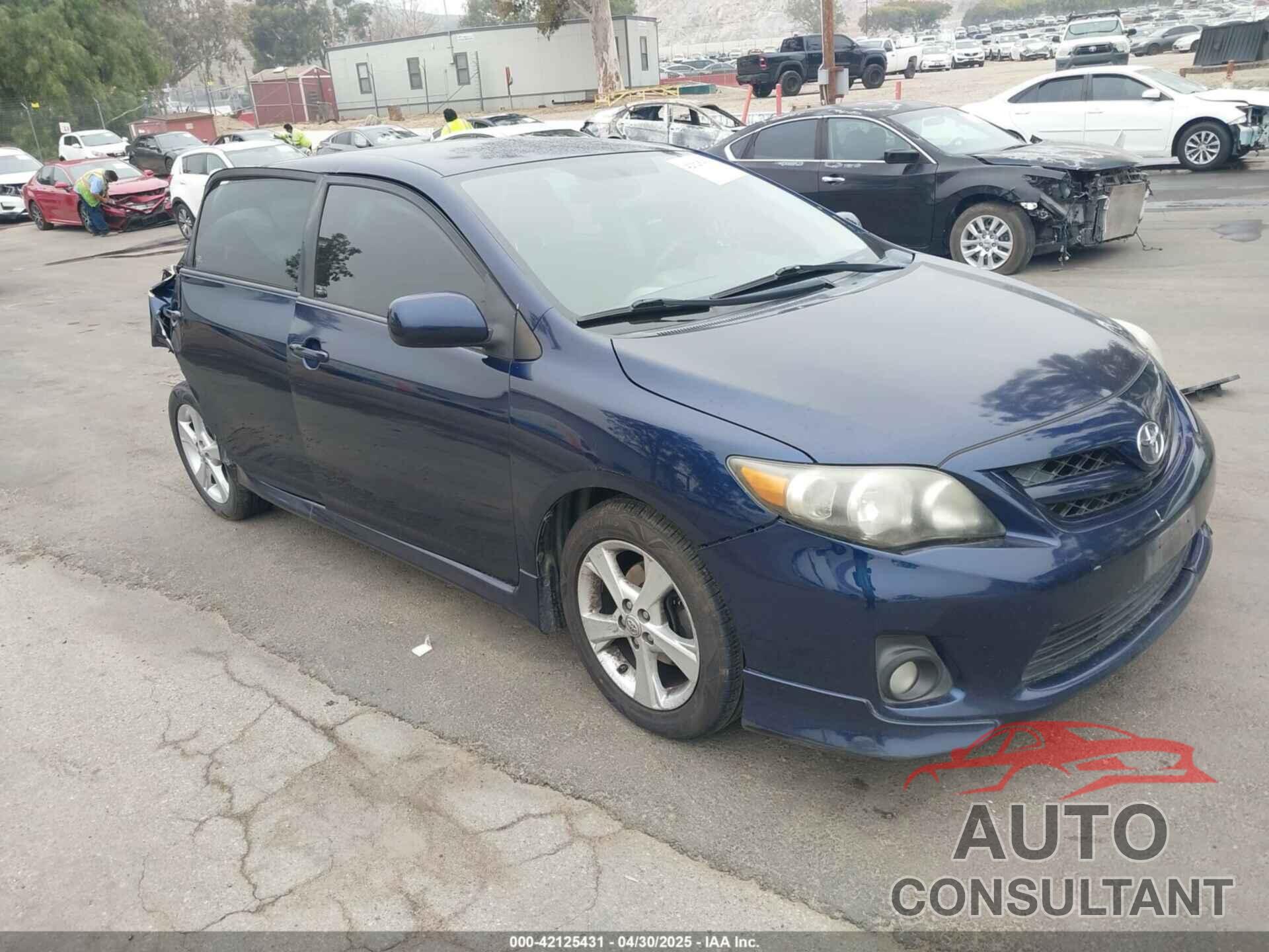 TOYOTA COROLLA 2012 - 5YFBU4EEXCP062976