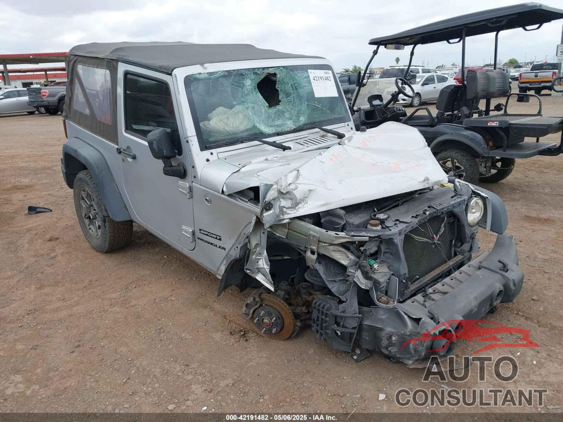 JEEP WRANGLER 2012 - 1C4AJWAG0CL201299