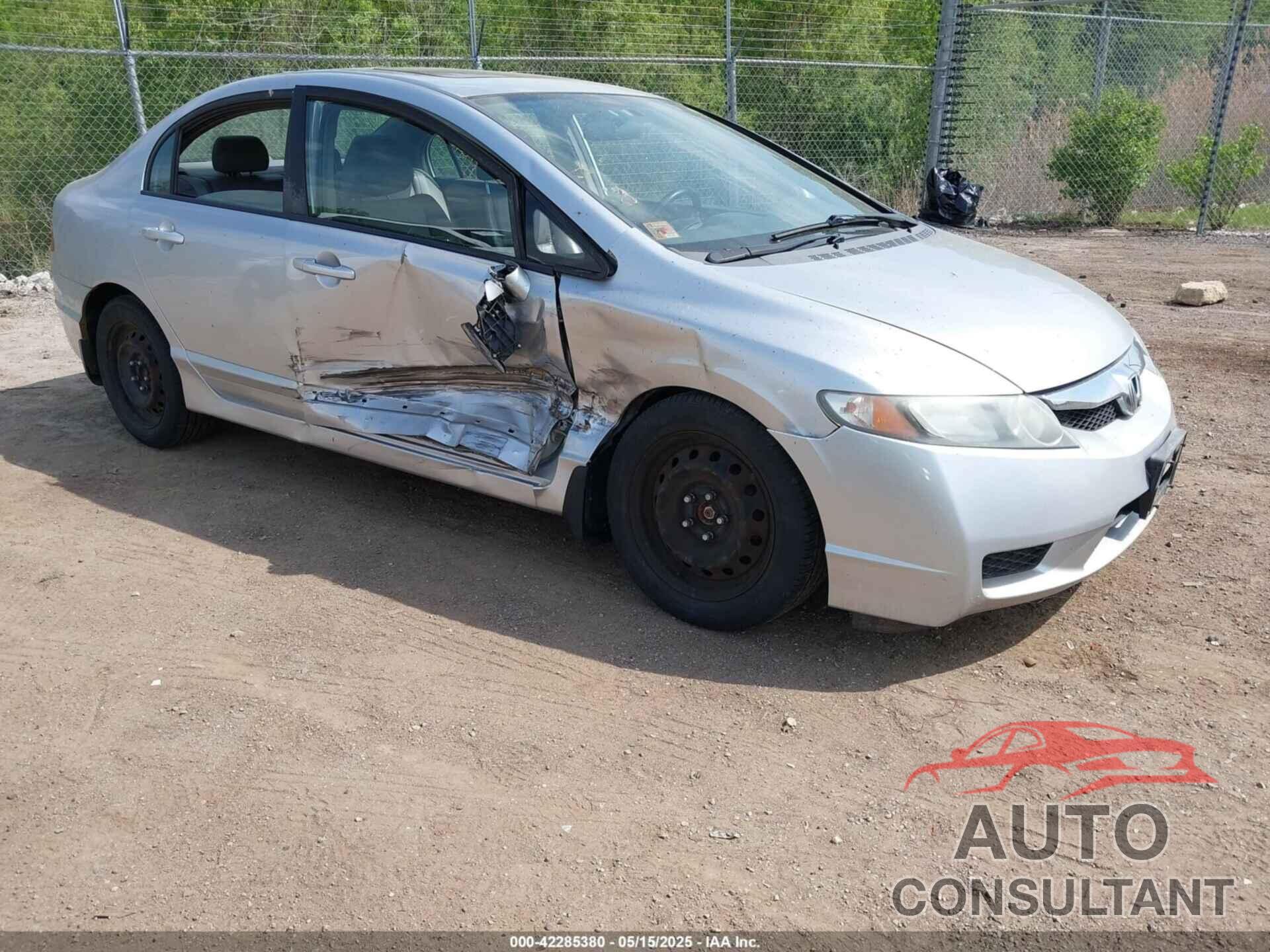 HONDA CIVIC 2009 - 19XFA16979E010306