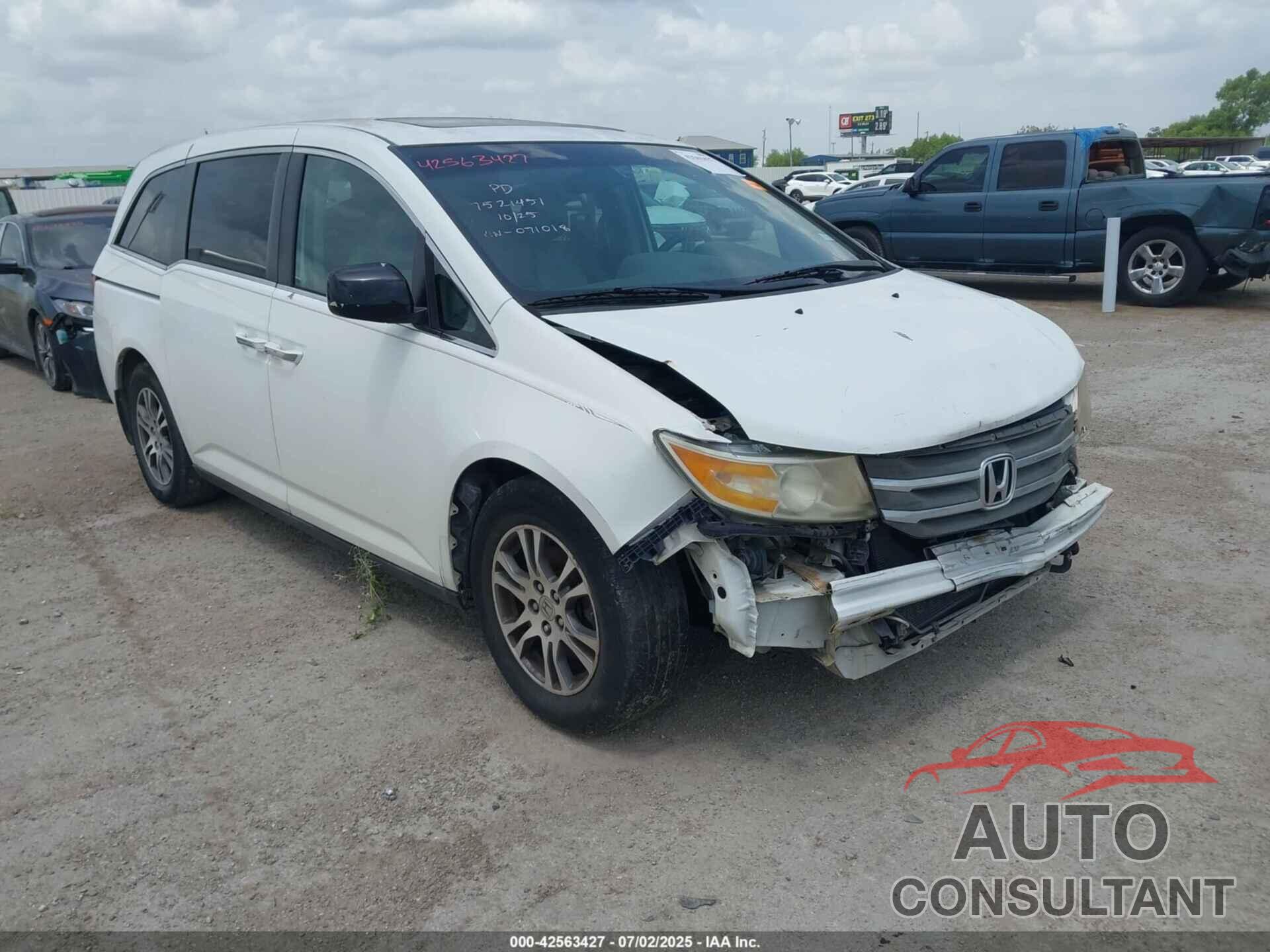 HONDA ODYSSEY 2011 - 5FNRL5H68BB071018