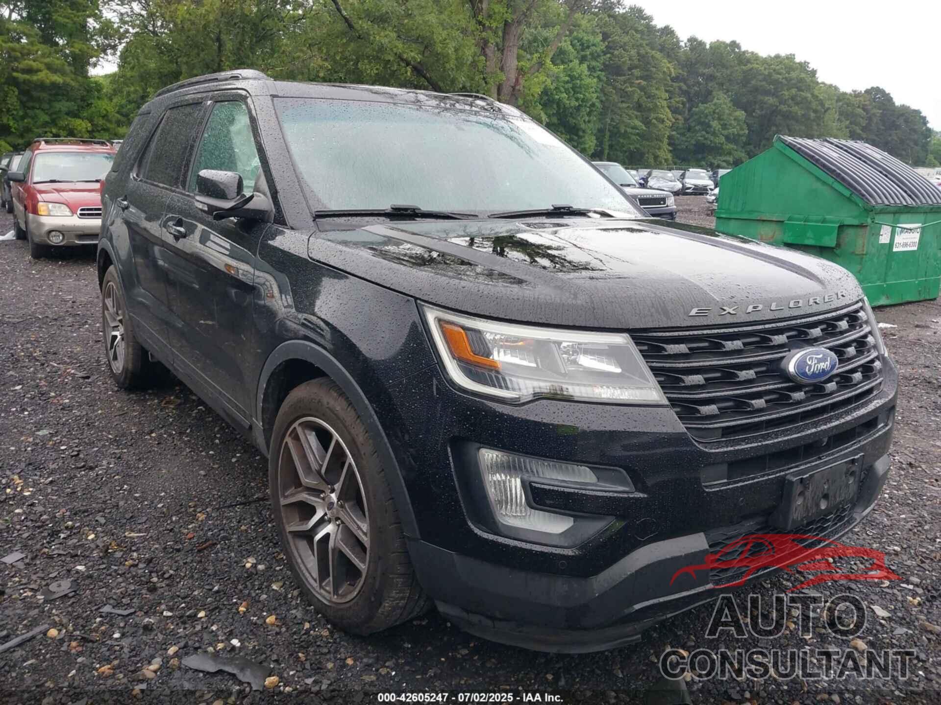 FORD EXPLORER 2016 - 1FM5K8GT5GGD08812