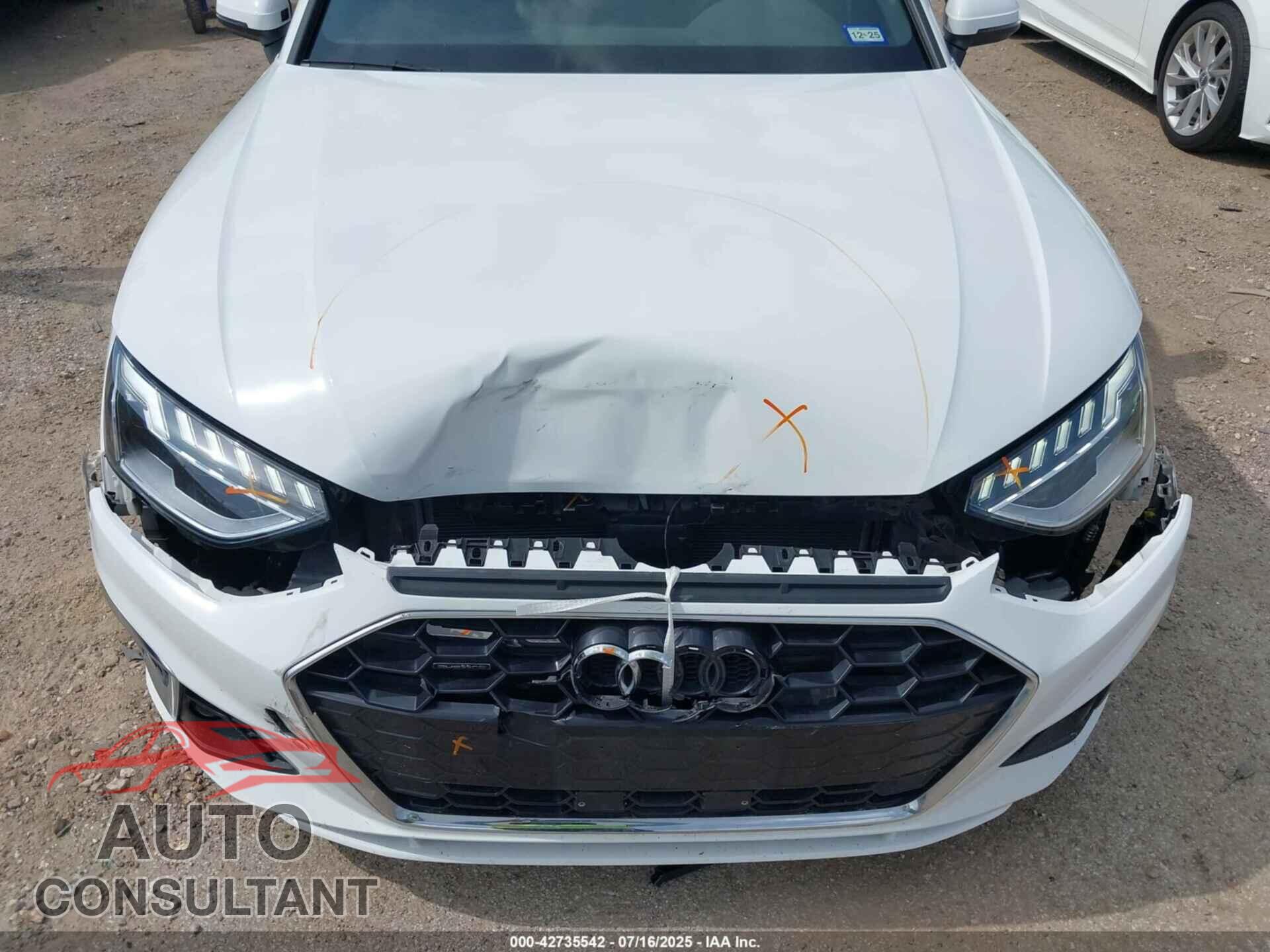 AUDI A4 2024 - WAUEAAF46RN002609