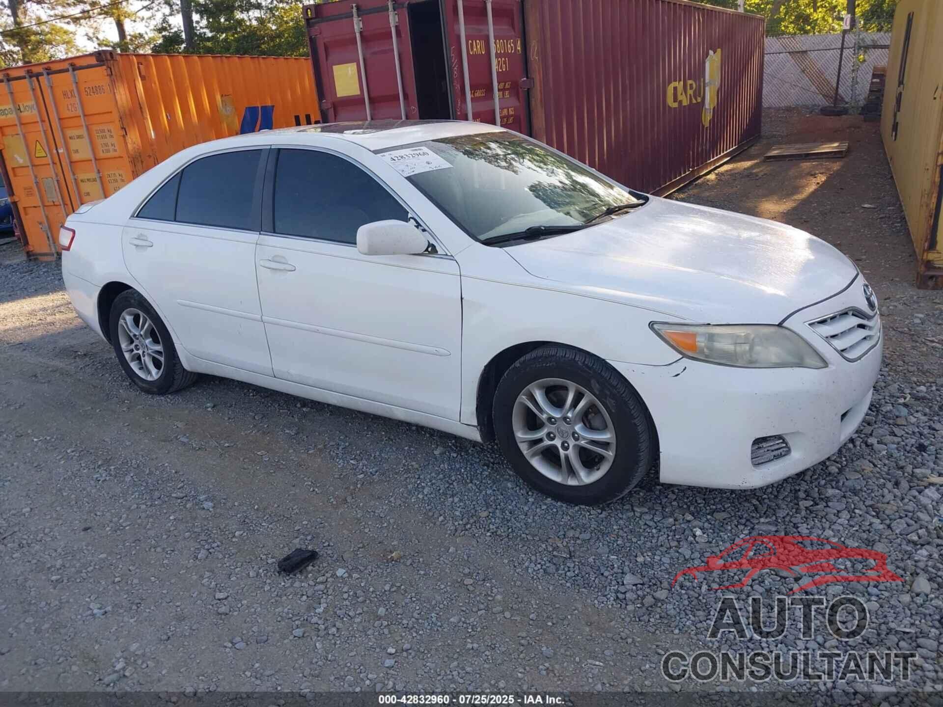 TOYOTA CAMRY 2010 - 4T1BF3EK2AU534951