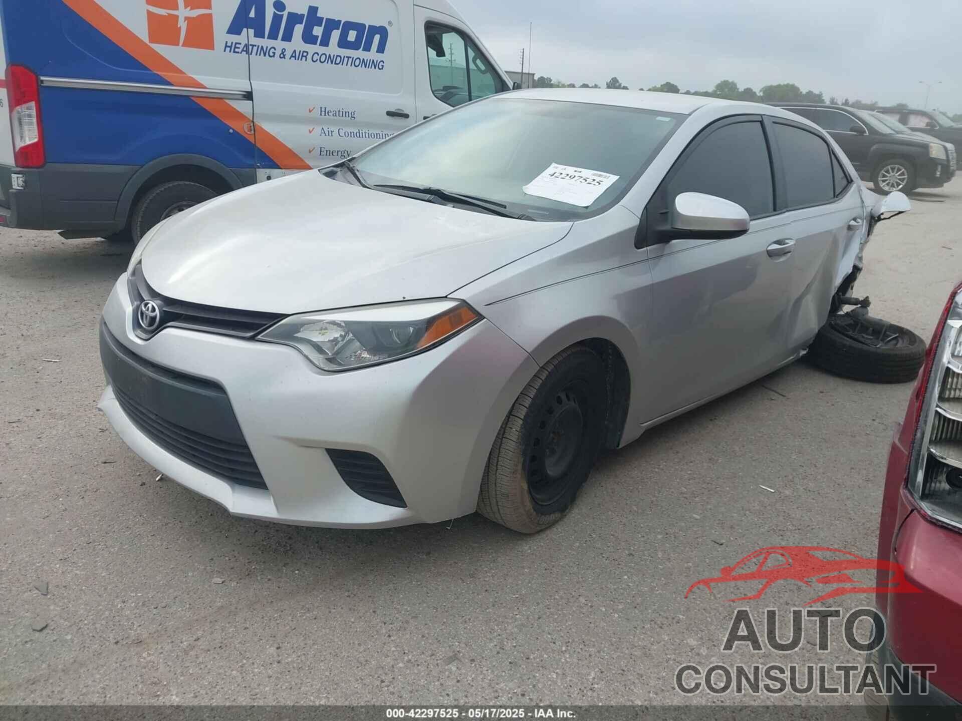 TOYOTA COROLLA 2016 - 5YFBURHE9GP380117